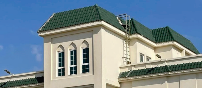 Cejatel clay tile roof detail