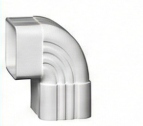 90° Elbow rain gutter accessory