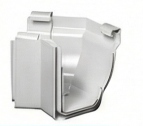 External-90° rain gutter accessory