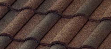 Vintage Roof Tile Vintage Autumn Brown colour