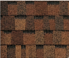 Asphalt shingle Autumn Brown colour