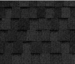 Asphalt shingle Charcoal Black colour